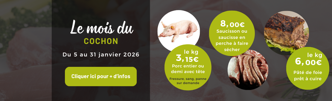 Le mois du cochon !